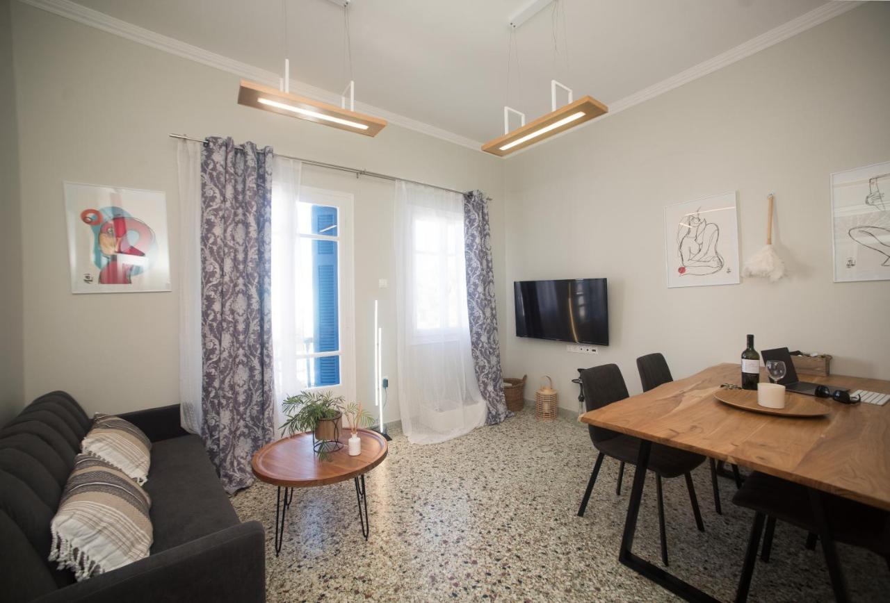 Amazing Maisonette With Roof Garden & Bbq Apartamento Mykonos Town Exterior foto