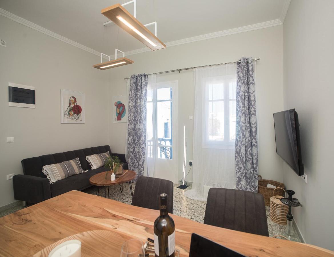Amazing Maisonette With Roof Garden & Bbq Apartamento Mykonos Town Exterior foto
